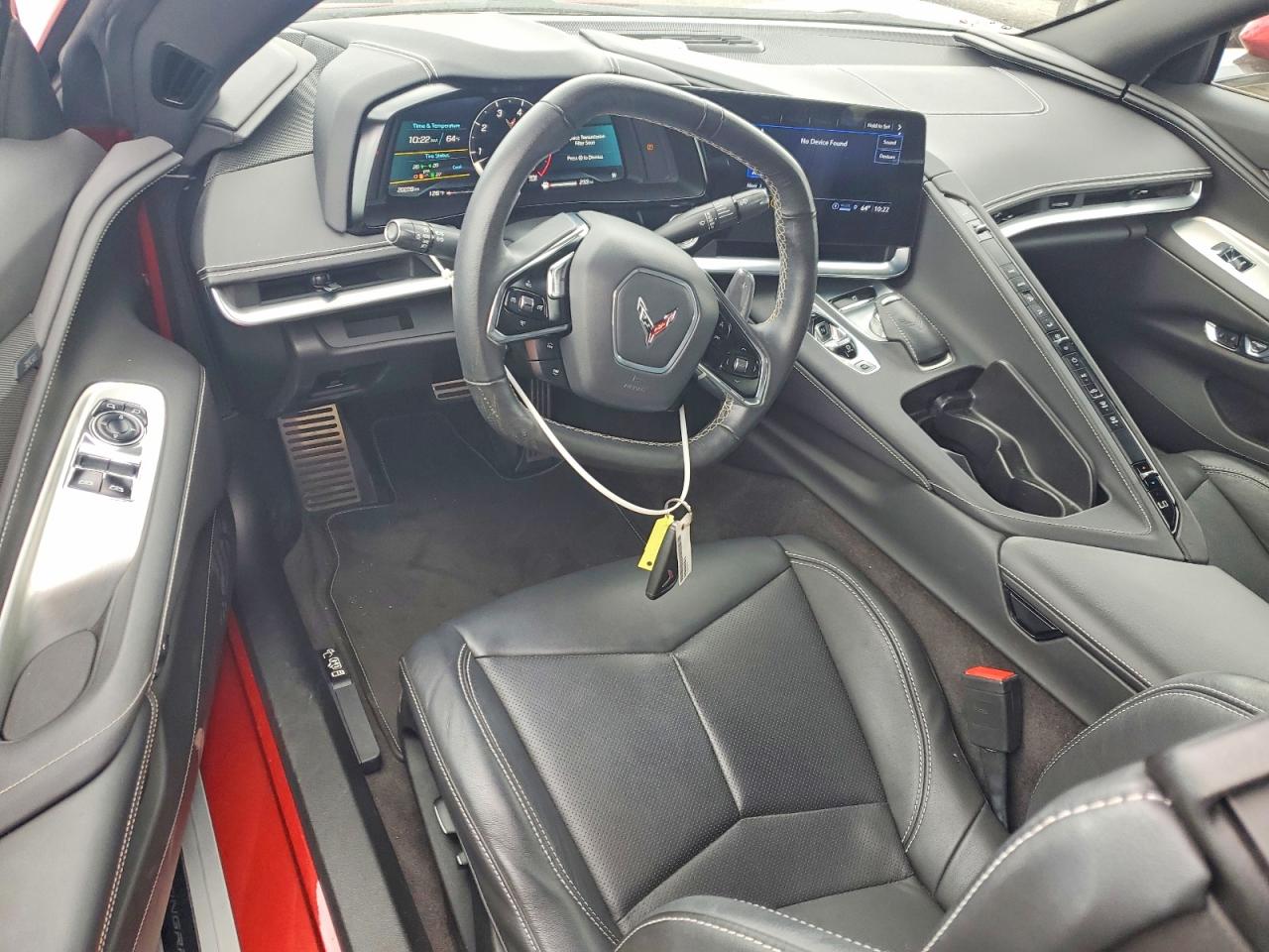 2023 Chevrolet Corvette Stingray VIN 1G1YA2D46P5119864 COPART salvage auction — Side, CA - SALVAGE CERTIFICATE, sold $38,250 on 2026-06-26 (photo 8)