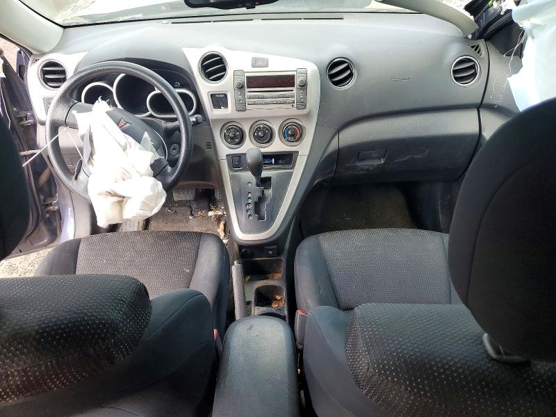 2009 Pontiac Vibe VIN 5Y2SP67819Z407000 COPART salvage auction — FRONT END, Mi - Cert Of Title-Salvage Vehicle, sold $350 on 2026-07-07 (photo 8)