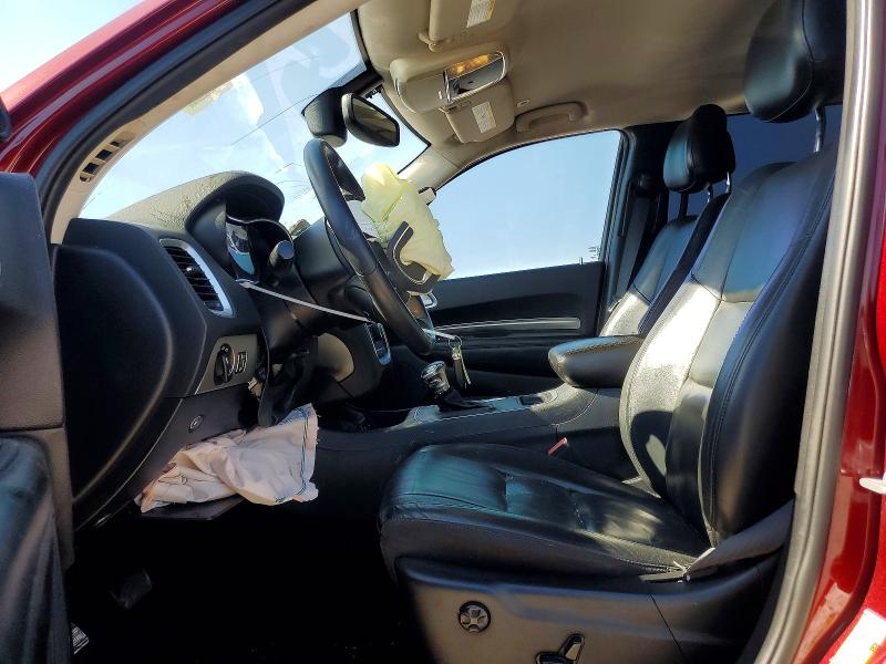2019 Dodge Durango VIN 1C4RDHAG3KC584854 COPART salvage auction — FRONT END, Tx - Salvage Vehicle Title, sold $1,350 on 2026-07-10 (photo 7)