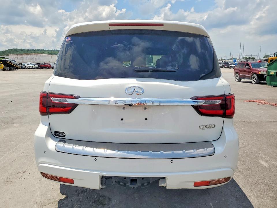 2022 Infiniti Qx80 VIN JN8AZ2BDXN9870139 COPART salvage auction — FRONT END, Ok - Cert Of Title-Salvage, sold $15,600 on 2026-08-12 (photo 6)