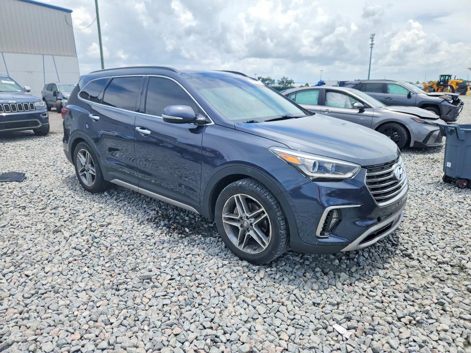 2018 Hyundai Santa fe VIN KM8SR4HF6JU282942 COPART salvage auction — REAR END, FL - CERT OF TITLE SLVG REBUILDABLE, sold $4,550 on 2026-07-15 (photo 4)