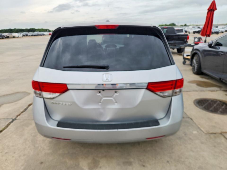 2015 Honda Odyssey VIN 5FNRL5H66FB065093 COPART salvage auction — NORMAL WEAR, Ar - Certificate Of Title (P), sold $2,850 on 2026-07-09 (photo 6)