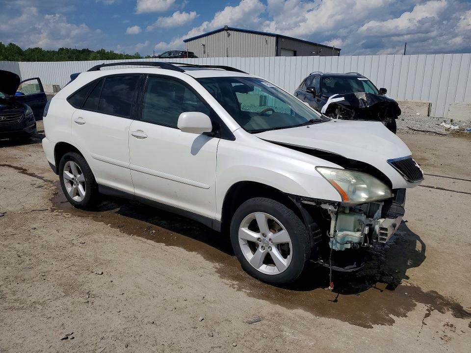 2005 Lexus Rx 330 VIN 2T2HA31U95C064307 COPART salvage auction — FRONT END, Ky - Bill Of Sale/Part Only/No Titl, sold $825 on 2026-07-02 (photo 4)