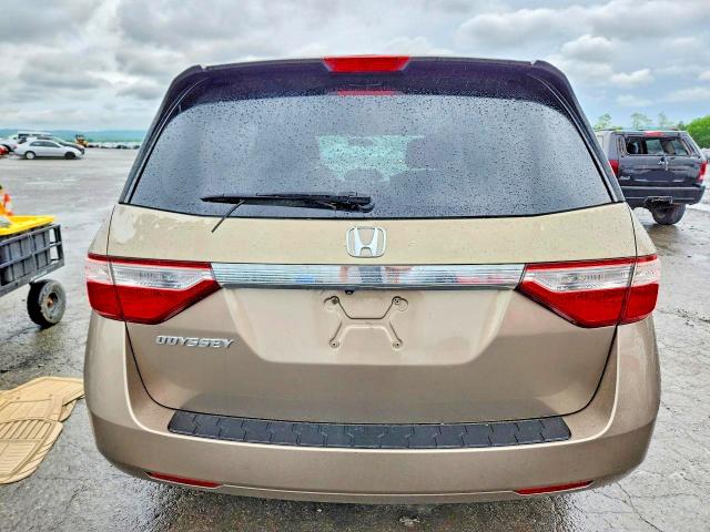 2013 Honda Odyssey VIN 5FNRL5H27DB055148 COPART salvage auction — FRONT END, Pa - Certificate Of Salvage, sold $400 on 2026-07-28 (photo 6)
