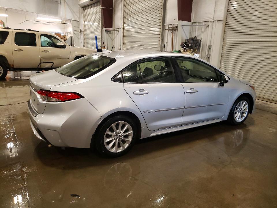2021 Toyota Corolla VIN JTDHPMAE9MJ142007 COPART salvage auction — HAIL, Mn - Cert Of Title-Salvage, sold $6,800 on 2026-07-13 (photo 3)