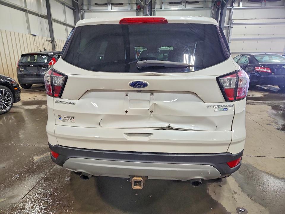2017 Ford Escape VIN 1FMCU9J91HUE36701 COPART salvage auction — REAR END, Mn - Cert Of Title-Prior Salvage, sold $2,450 on 2026-07-09 (photo 6)