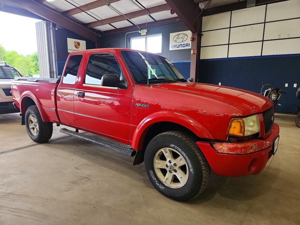 2002 Ford Ranger VIN 1FTZR45E42TA14624 COPART salvage auction — MINOR DENT/SCRATCHES, Ct - Certificate Of Title, sold $1,500 on 2026-07-09 (photo 4)