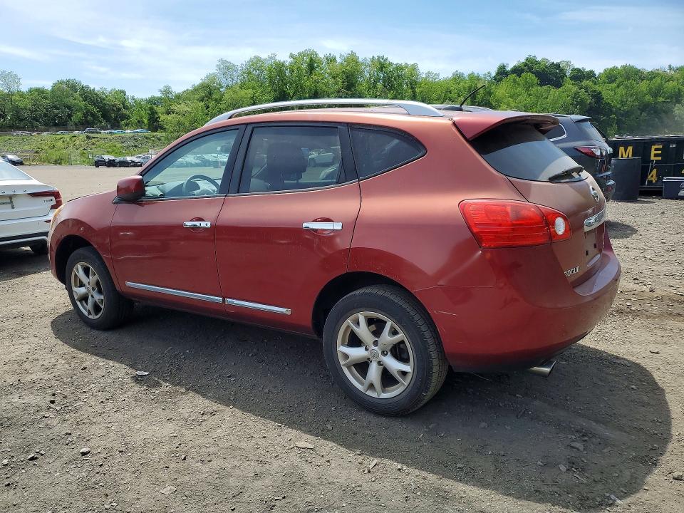 2011 Nissan Rogue sport VIN JN8AS5MVXBW293119 COPART salvage auction — NORMAL WEAR, Ny - Certificate Of Title, sold $500 on 2026-07-14 (photo 2)