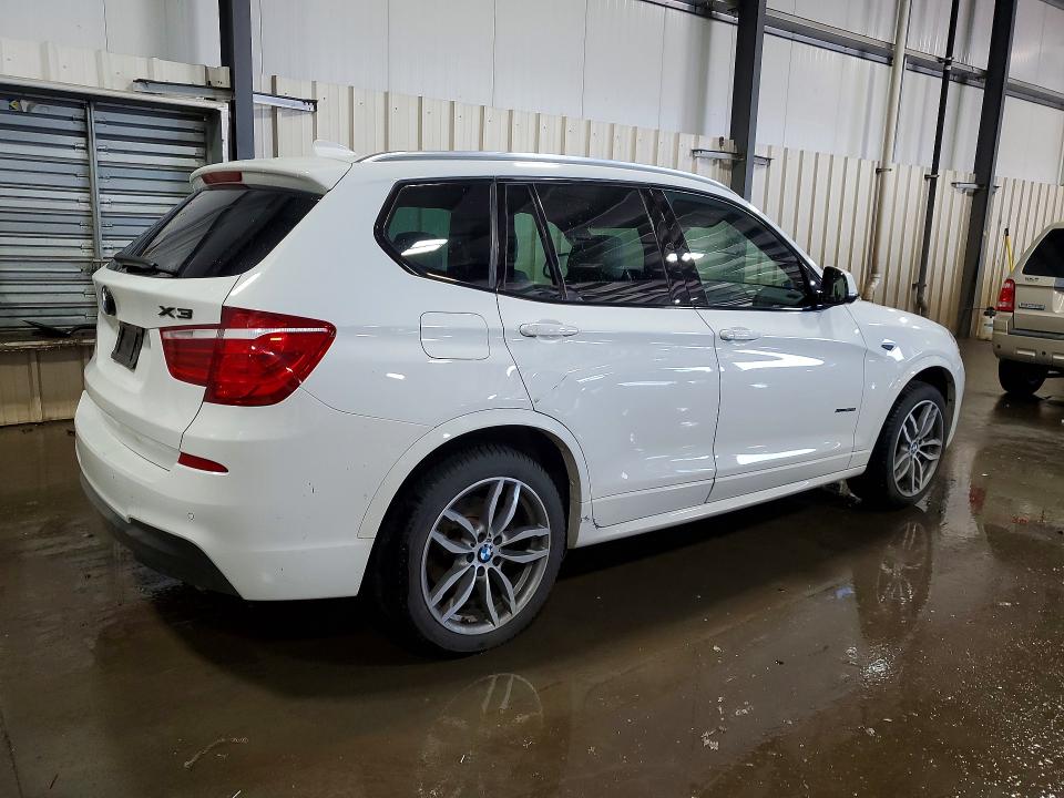 2017 BMW X3 VIN 5UXWX7C3XH0U44176 COPART salvage auction — FRONT END, Mn - Cert Of Title-Salvage, sold $3,650 on 2026-07-16 (photo 3)