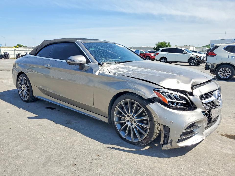 2019 Mercedes-benz VIN WDDWK8DB2KF928784 COPART salvage auction — FRONT END, Ok - Certificate Of Title, sold $9,700 on 2026-07-08 (photo 4)
