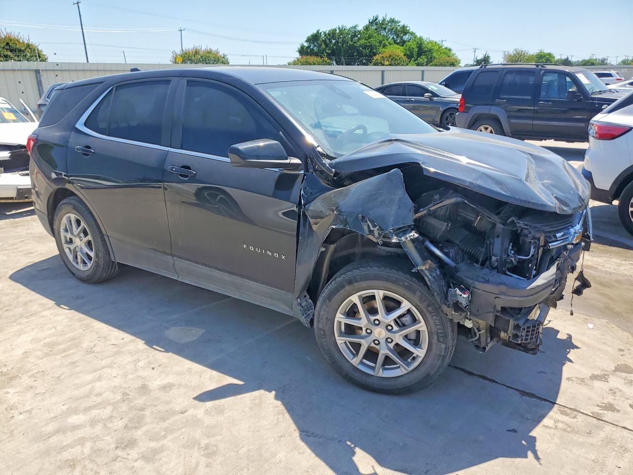 2023 Chevrolet Equinox VIN 3GNAXKEG4PL196305 COPART salvage auction — Front End, TX - SALVAGE VEHICLE TITLE, sold $2,650 on 2026-06-25 (photo 4)
