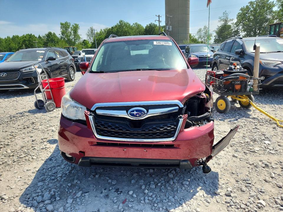 2015 Subaru Forester VIN JF2SJAHC6FH528356 COPART salvage auction — FRONT END, MI - CERTIFICATE OF TITLE, sold $3,000 on 2026-07-30 (photo 5)