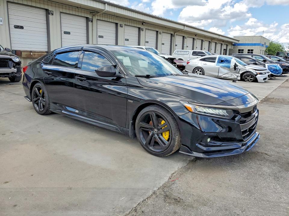 2021 Honda Accord VIN 1HGCV2F34MA001195 COPART salvage auction — SIDE, Ky - Cert Of Title-Salvage, sold $7,500 on 2026-07-02 (photo 4)