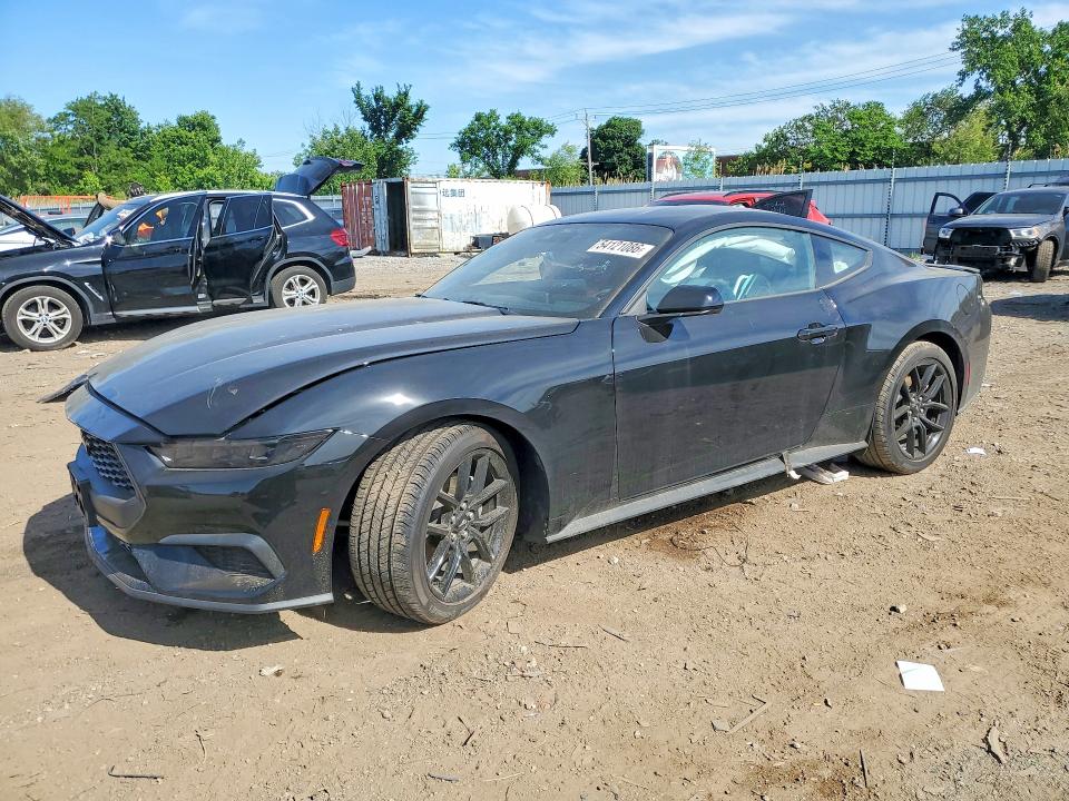 2026 Ford Mustang VIN 1FA6P8TH3T5102718 COPART salvage auction — SIDE, IL - SALVAGE CERTIFICATE, sold $11,400 on 2026-07-29 (photo 1)