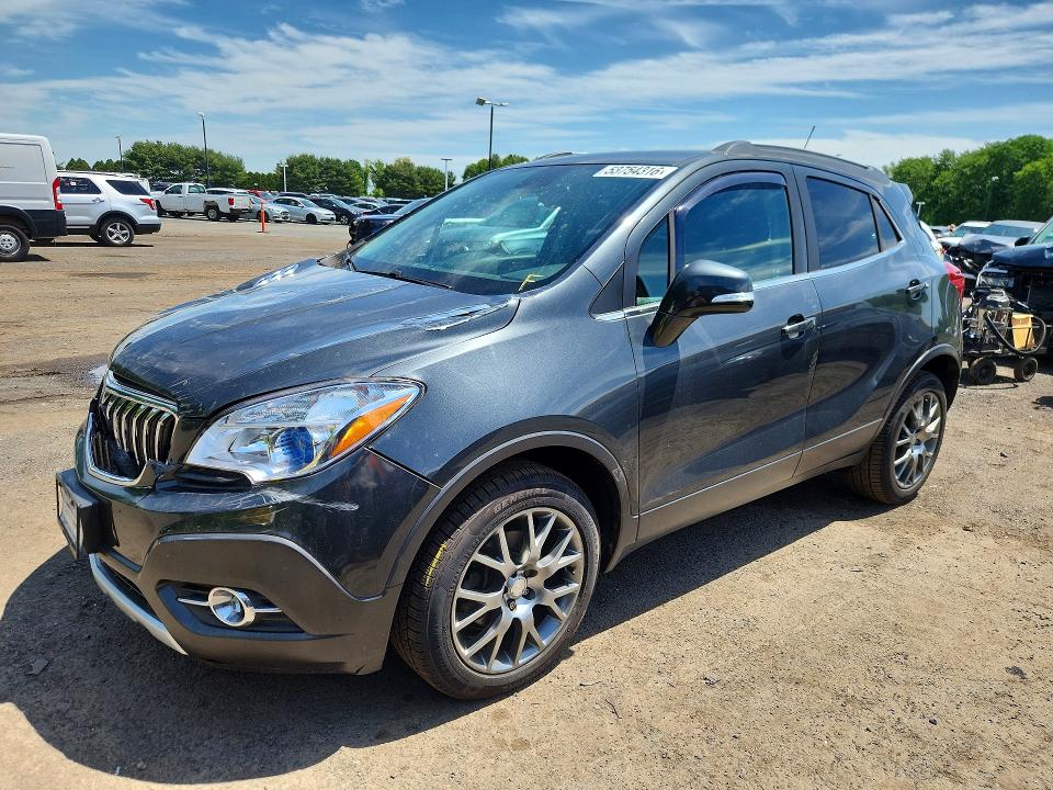2016 Buick Encore VIN KL4CJ2SM2GB652262 COPART salvage auction — FRONT END, Salvage Title, sold $825 on 2026-07-16 (photo 1)