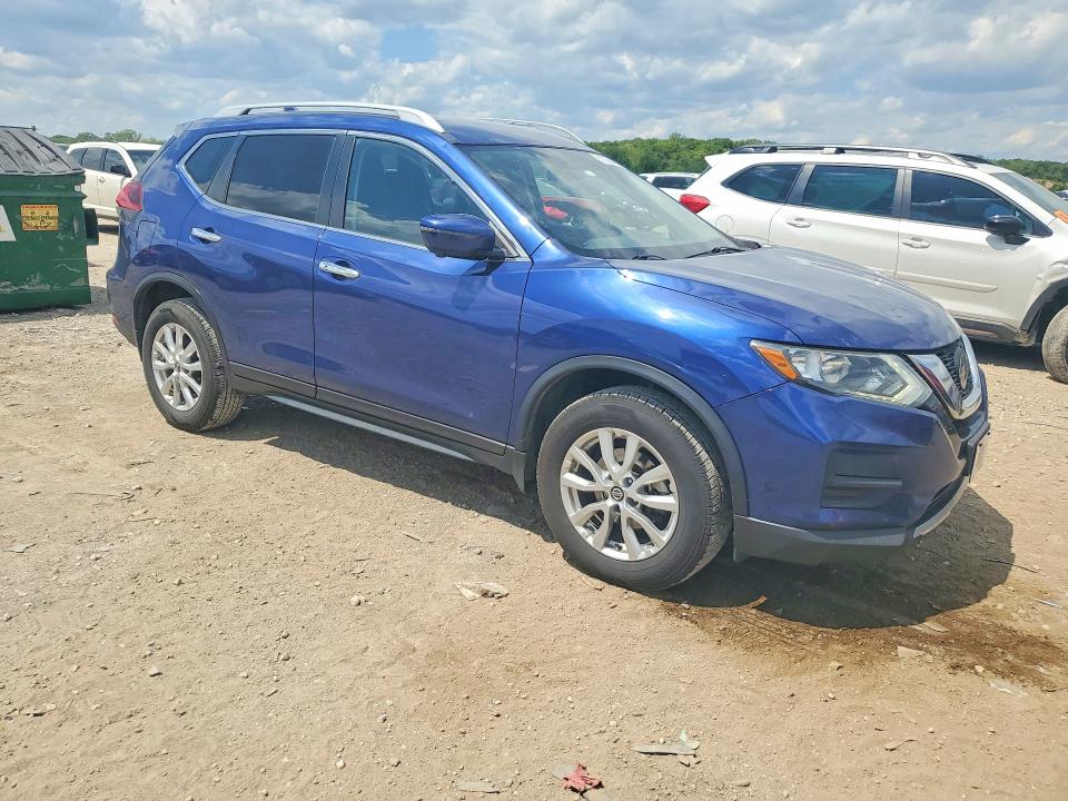 2018 Nissan Rogue VIN 5N1AT2MV0JC845116 COPART salvage auction — HAIL, Ks - Cert Of Title-Salvage, sold $2,050 on 2026-07-02 (photo 4)