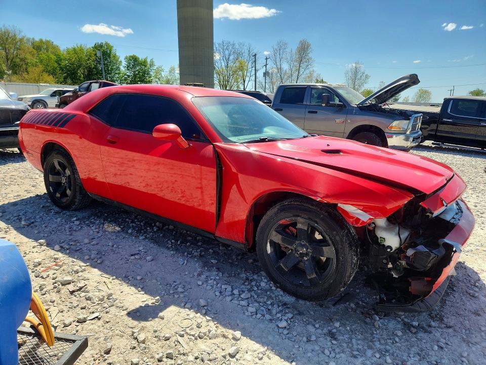 2014 Dodge Challenger VIN 2C3CDYAGXEH224556 COPART salvage auction — FRONT END, In - Certificate Of Title, sold $2,050 on 2026-07-09 (photo 4)