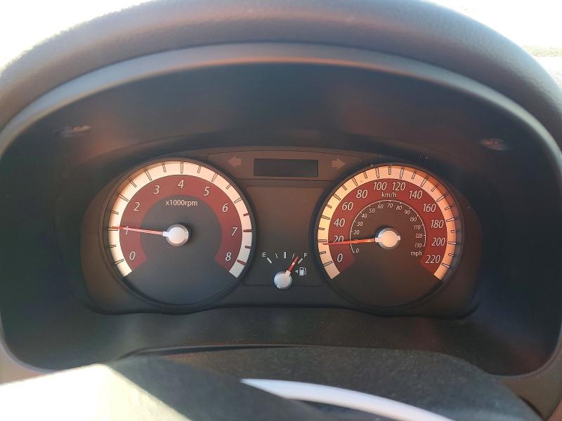 2010 Kia Rio VIN KNADH4B31A6685307 COPART salvage auction — FRONT END, Qc - Gravement Accidente, sold $400 on 2026-07-07 (photo 9)