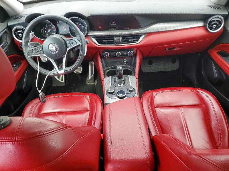 2019 Alfa romeo Stelvio VIN ZASPAKAN2K7C32151 COPART salvage auction — FRONT END, MI - CERTIFICATE OF TITLE, sold $4,250 on 2026-07-22 (photo 8)