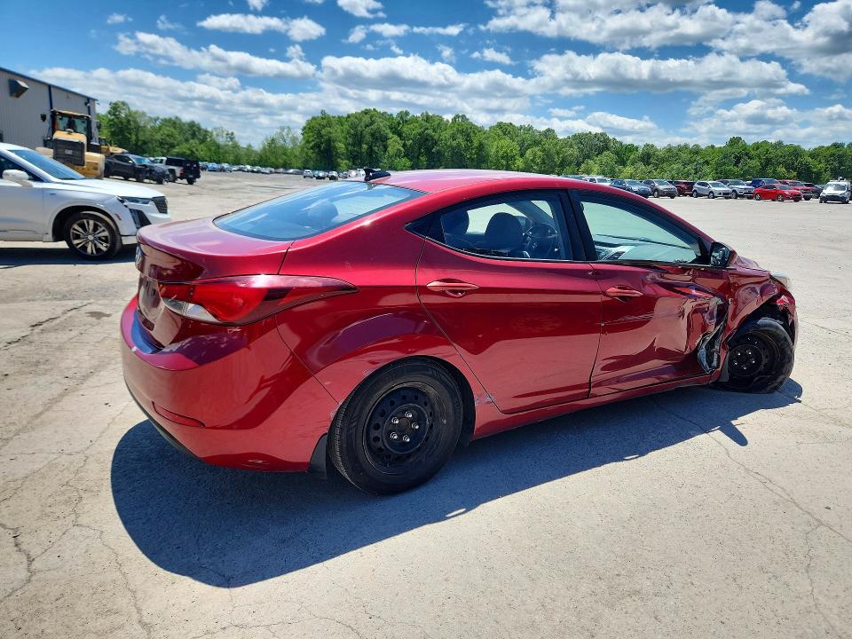 2016 Hyundai Elantra VIN 5NPDH4AE4GH680445 COPART salvage auction — SIDE, Pa - Certificate Of Salvage, sold $2,050 on 2026-07-02 (photo 3)