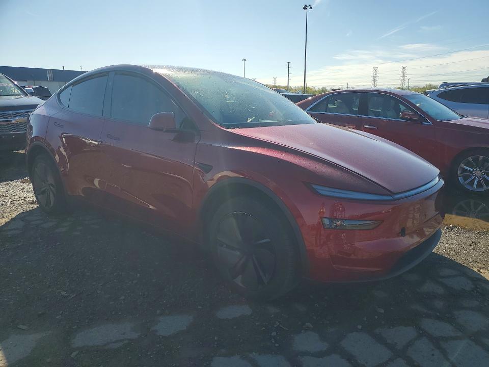 2026 Tesla Model y VIN 7SAYGDEE9TF403610 COPART salvage auction — FRONT END, MI - CERTIFICATE OF TITLE, sold $19,500 on 2026-07-31 (photo 4)