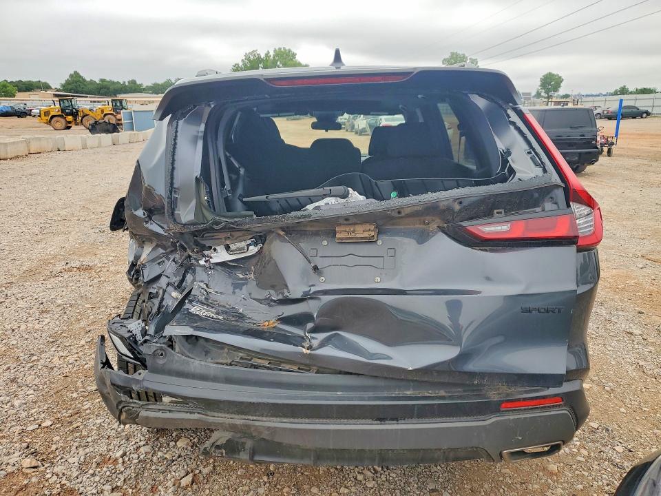 2023 Honda Cr-v VIN 7FARS5H55PE000901 COPART salvage auction — REAR END, Ok - Cert Of Title-Salvage, sold $6,200 on 2026-07-30 (photo 6)