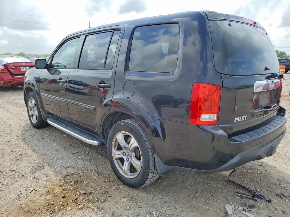 2015 Honda Pilot VIN 5FNYF3H5XFB001427 COPART salvage auction — MECHANICAL, Tx - Certificate Of Title, sold $2,400 on 2026-07-09 (photo 2)