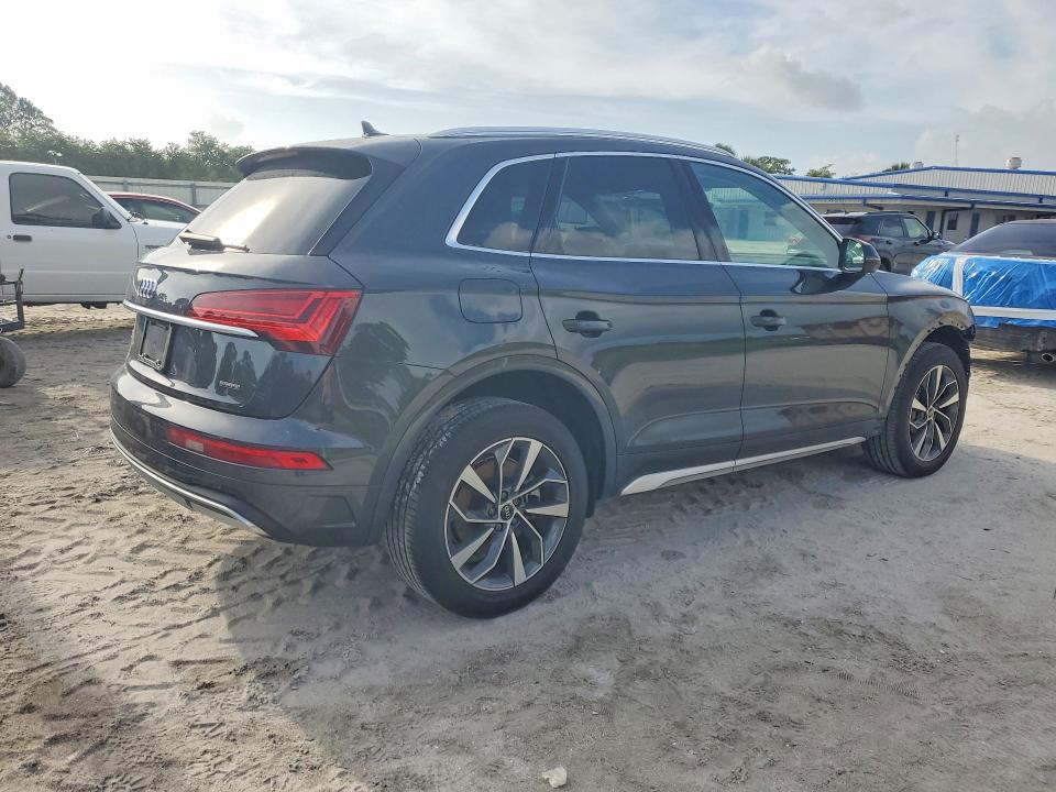 2021 Audi Q5 VIN WA1AAAFY7M2099778 COPART salvage auction — FRONT END, Fl - Certificate Of Destruction, sold $9,800 on 2026-07-08 (photo 3)