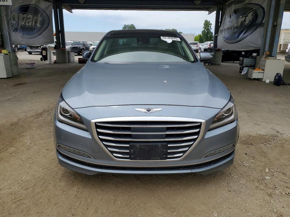 2017 Genesis VIN KMHGN4JF5HU181266 COPART salvage auction — UNDERCARRIAGE, Ca - Dis/Dlr/Exp Only Clean Title, sold $1,650 on 2026-07-30 (photo 5)