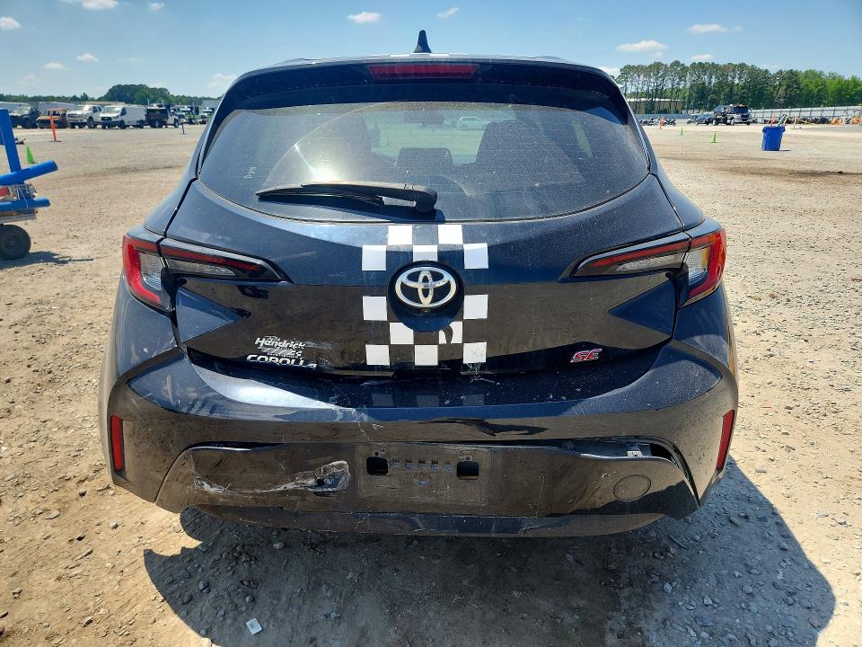 2023 Toyota Corolla VIN JTND4MBE3P3196526 COPART salvage auction — REAR END, Nc - Salvage Certificate Of Title, sold $225 on 2026-07-27 (photo 6)