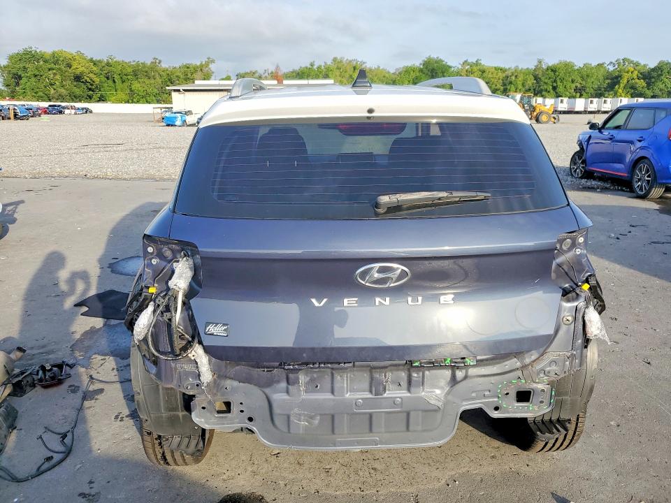 2021 Hyundai Venue VIN KMHRC8A31MU128912 COPART salvage auction — REAR END, Fl - Certificate Of Destruction, sold $4,300 on 2026-07-06 (photo 6)