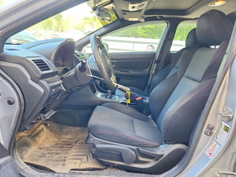2016 Subaru Wrx VIN JF1VA1E69G9826329 COPART salvage auction — REAR END, Vt - Cert Of Title-Salvage Vehicle, sold $250 on 2026-07-13 (photo 7)