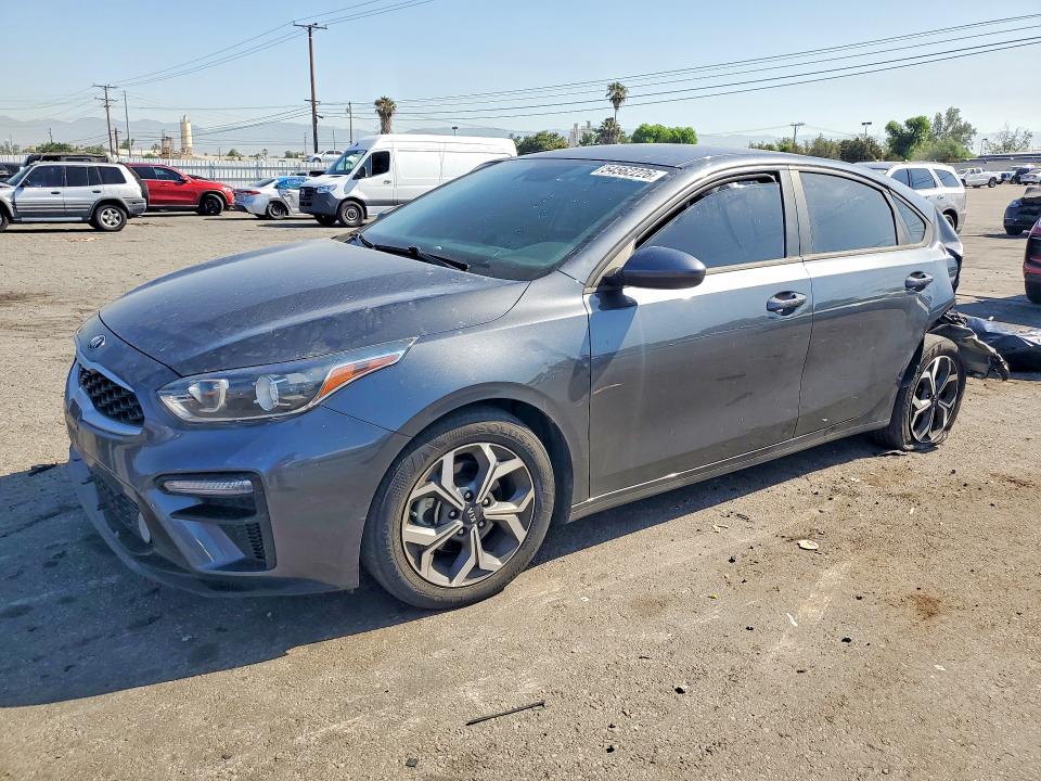 2021 Kia Forte VIN 3KPF24AD9ME346722 COPART salvage auction — REAR END, Ca - Salvage Certificate, sold $2,650 on 2026-07-02 (photo 1)