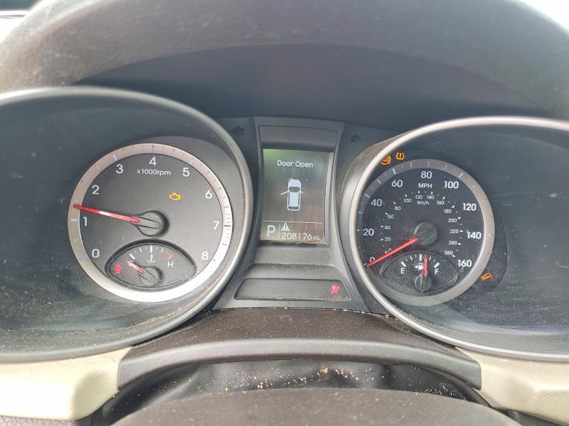 2015 Hyundai Santa fe VIN 5XYZT3LB9FG253933 COPART salvage auction — FRONT END, Al - Cert Of Title-Salvage Title, sold $1,300 on 2026-07-06 (photo 9)