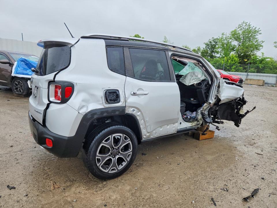 2016 Jeep VIN ZACCJBDT9GPC86865 COPART salvage auction — ROLLOVER, Ky - Bill Of Sale/Part Only/No Titl, sold $300 on 2026-07-16 (photo 3)