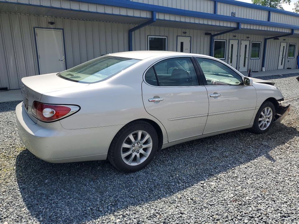2004 Lexus ES VIN JTHBA30G145047260 COPART salvage auction — FRONT END, Nc - Salvage Certificate Of Title, sold $575 on 2026-07-02 (photo 3)