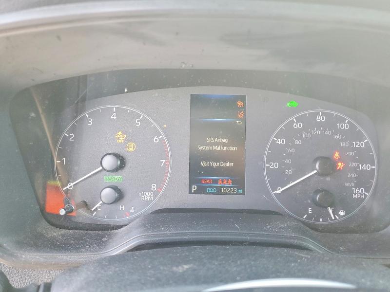 2024 Toyota Corolla cross VIN 7MUFBABG4RV038433 COPART salvage auction — FRONT END, CA - SALVAGE CERTIFICATE (P), sold $9,000 on 2026-07-23 (photo 9)