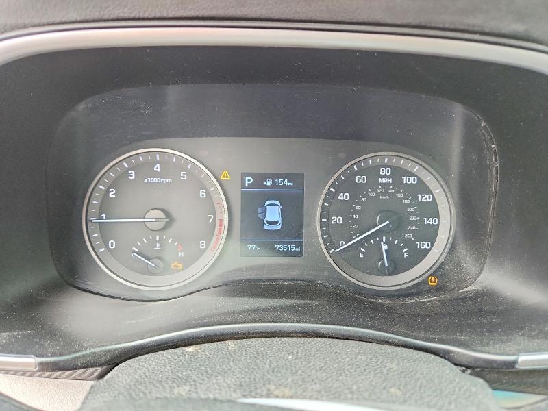2021 Hyundai Tucson VIN KM8J2CA49MU327718 COPART salvage auction — FRONT END, Il - Salvage Certificate, sold $4,150 on 2026-07-29 (photo 9)
