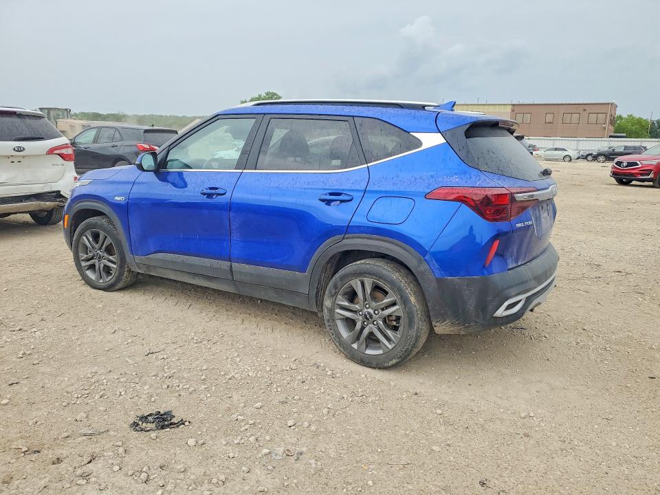2023 Kia Seltos VIN KNDEUCAA2P7426311 COPART salvage auction — HAIL, Ks - Cert Of Title-Salvage, sold $8,400 on 2026-07-16 (photo 2)