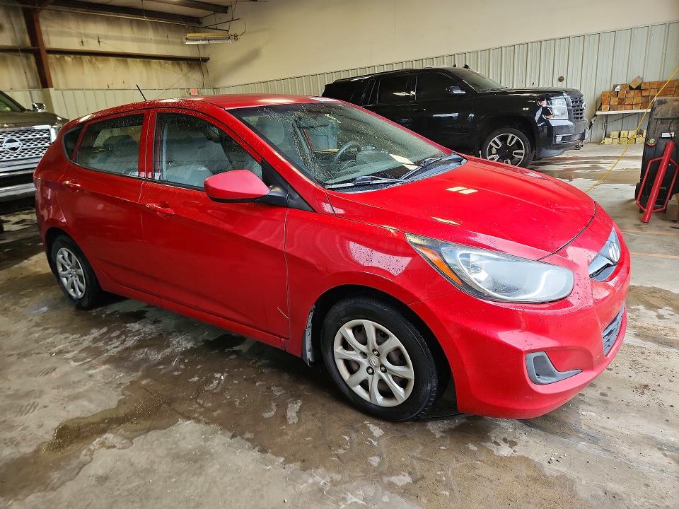 2014 Hyundai Accent VIN KMHCT5AE3EU163023 COPART salvage auction — WATER/FLOOD, Ar - Cert Of Title-Salvage, sold $400 on 2026-07-20 (photo 4)