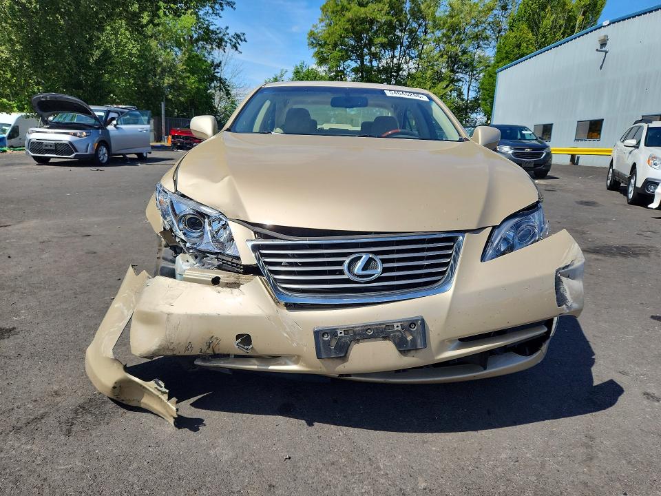 2007 Lexus ES VIN JTHBJ46G272040949 COPART salvage auction — FRONT END, Or - Salvage Title Certificate, sold $1,800 on 2026-07-15 (photo 5)