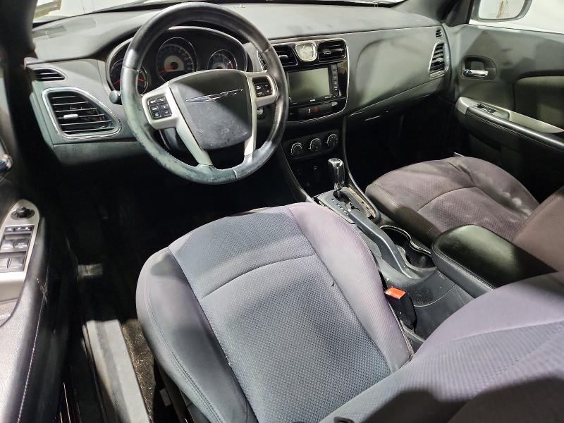 2012 Chrysler 200 VIN 1C3BCBEG2CN233536 COPART salvage auction — FRONT END, Me - Cert Of Title-Salvage Collisio, sold $825 on 2026-07-02 (photo 8)