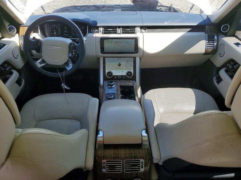 2019 Land rover RANGE ROVER VIN SALGS2RE0KA530428 COPART salvage auction — MINOR DENT/SCRATCHES, Ok - Certificate Of Title (P), sold $17,500 on 2026-07-28 (photo 8)