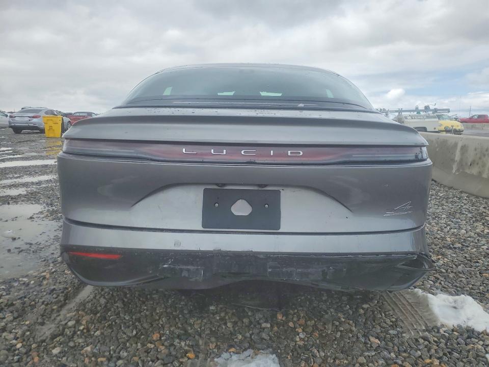 2026 Lucid VIN 50EA1TEA4TA016958 COPART salvage auction — REAR END, Co - Salvage Title, sold $25,500 on 2026-07-14 (photo 6)