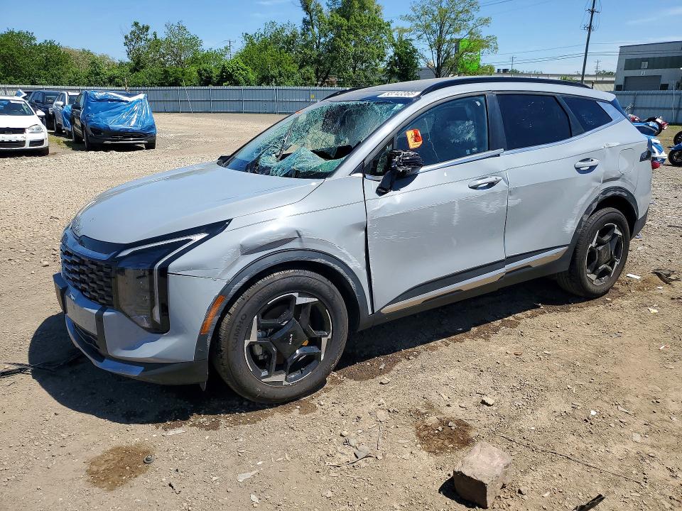 2026 Kia Sportage VIN 5XYK33DF5TG348147 COPART salvage auction — ROLLOVER, Il - Salvage Certificate, sold $8,500 on 2026-07-10 (photo 1)