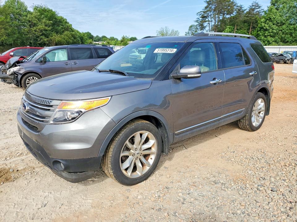 2014 Ford Explorer VIN 1FM5K8F84EGB08370 COPART salvage auction — SIDE, Nc - Salvage Certificate Of Title, sold $1,500 on 2026-07-06 (photo 1)