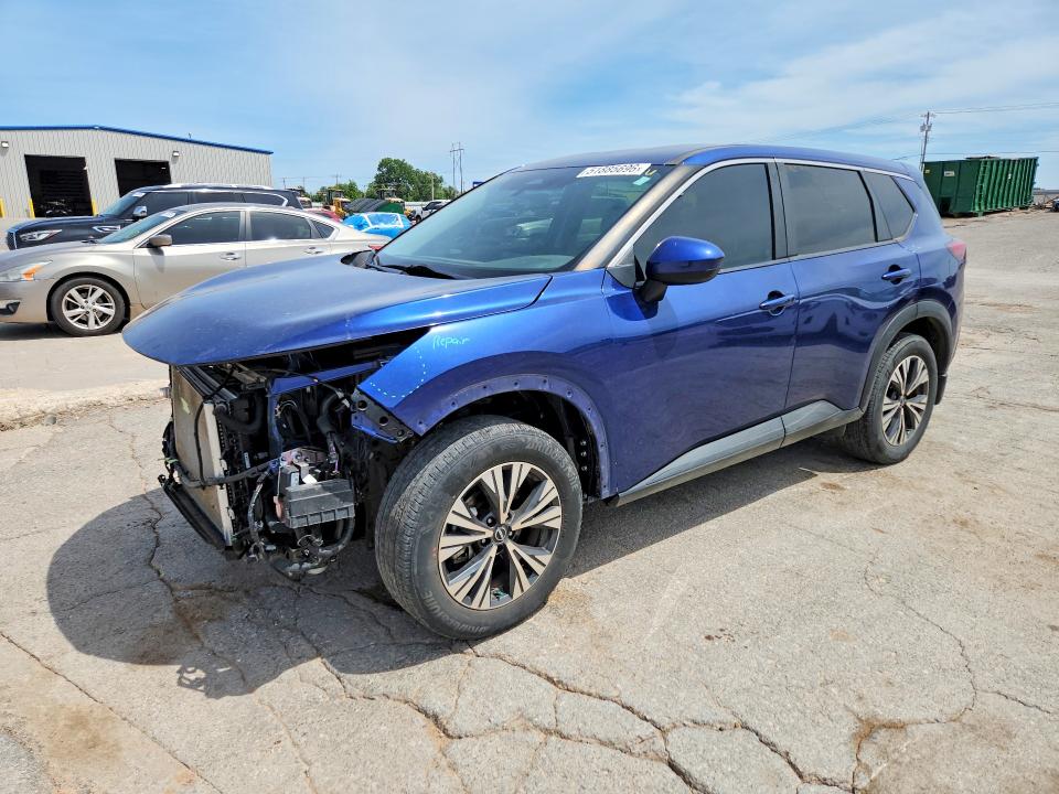 2023 Nissan Rogue VIN JN8BT3BA6PW414998 COPART salvage auction — FRONT END, Id - Salvage Certificate Of Title, sold $5,100 on 2026-07-09 (photo 1)