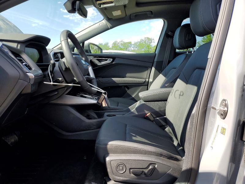 2025 Audi Q4 e-tron VIN WA1LUBFZ6SP065300 COPART salvage auction — FRONT END, Md - Cert Of Salvage < 75% Damage, sold $12,300 on 2026-07-30 (photo 7)