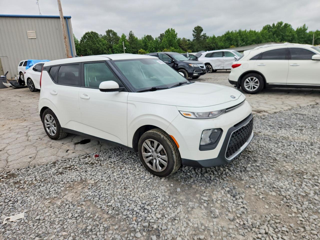2020 Kia Soul VIN KNDJ23AU1L7713860 COPART salvage auction — Rear End, TN - SALVAGE CERTIFICATE, sold $2,200 on 2026-07-09 (photo 4)