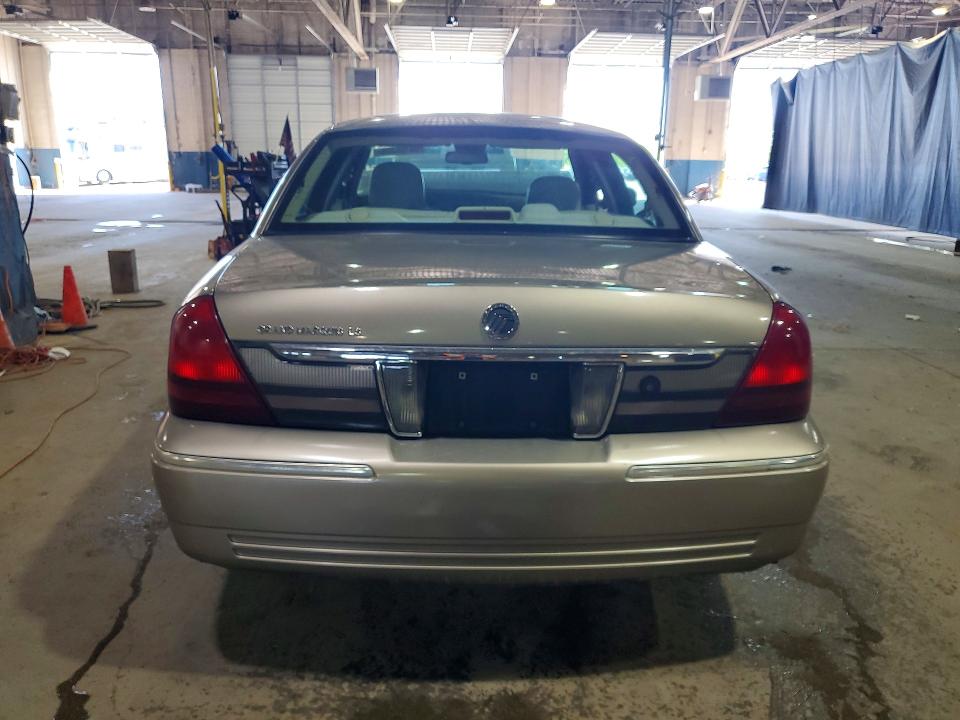 2006 Mercury Grand marquis VIN 2MEHM75V06X606508 COPART salvage auction — FRONT END, MI - CERTIFICATE OF TITLE, sold $800 on 2026-07-10 (photo 6)